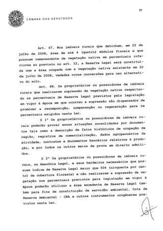 Redação final - Código Florestal