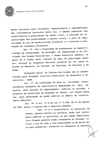 Redação final - Código Florestal