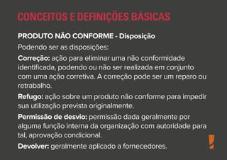 Redação de Não Conformidades