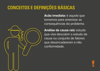 Redação de Não Conformidades