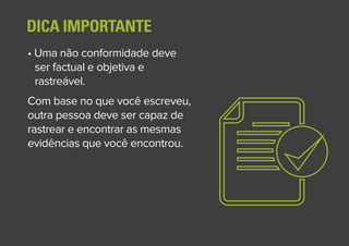 Redação de Não Conformidades