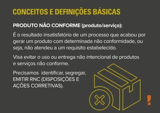 Redação de Não Conformidades