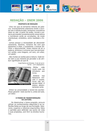 Redação Apostila para Enem