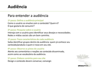  Escrever textos curtos (uma ideia por parágrafo) ;