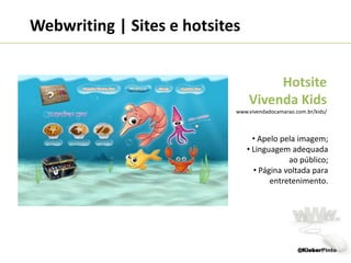 Muitas coisas com poucas palavrasDivisão de conteúdosOrganizaçãoCrosscontent@KleberPinto