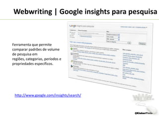  Pense na URL, no Feed no RSS;