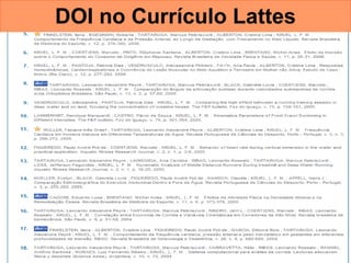 DOI no Currículo Lattes 