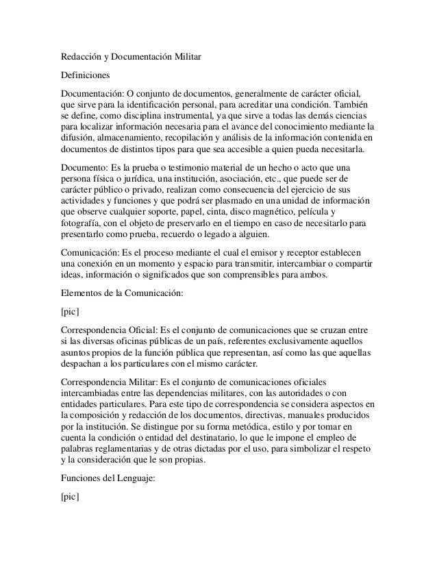 redacción y documentación militar ejemplo de cartas de recomendaciones