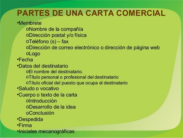 Redacción comercial