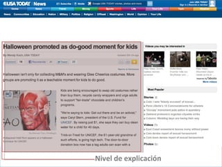 Redes sociales y medios 2.0




Nivel de explicación
 