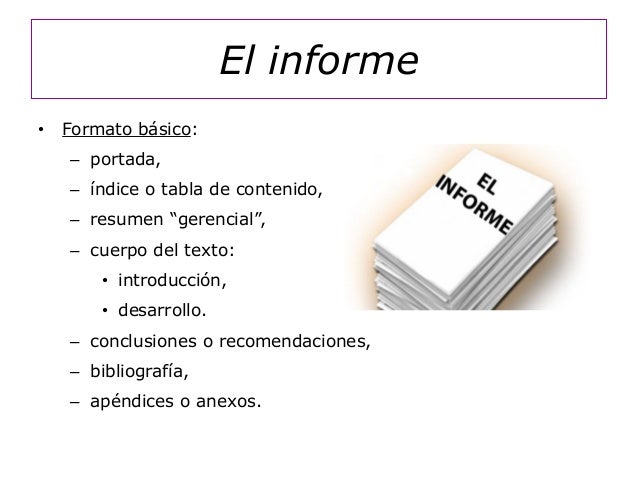 formatos de informes gerenciales
