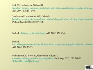 Redactarea unui buletin radiologic | PPT