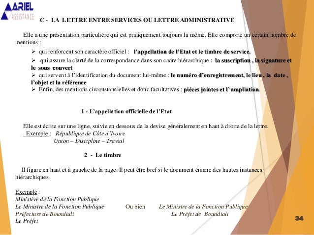 exemple de courrier soit transmis