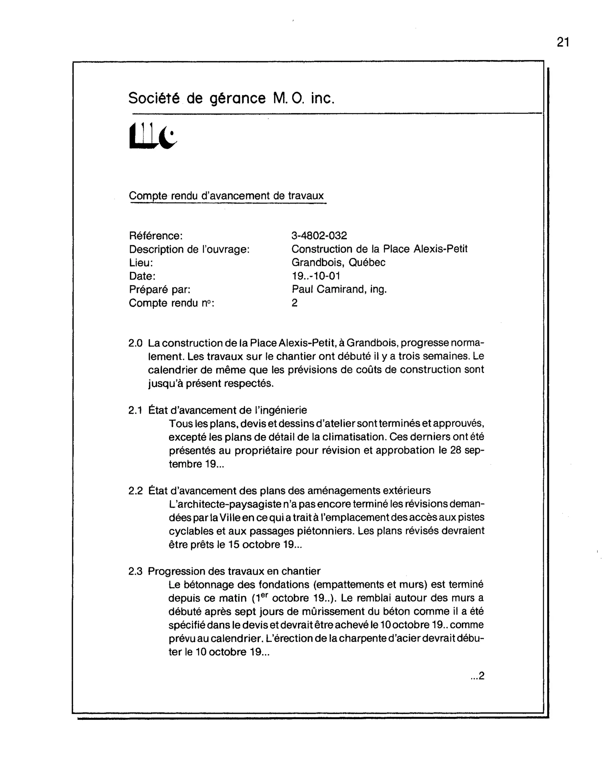 Redaction technique administrative PDF