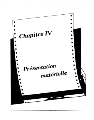 j
j
j
j
j
j
j
j
j
j
Chapitre IV
•
•
•
•
• Présentation
matérielle
 