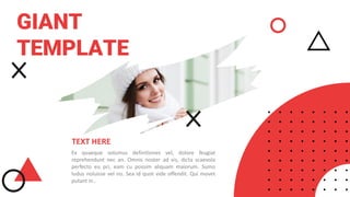 Free Powerpoint Presentation Template - Red and White Color Design | PPT