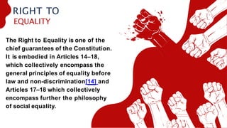 Fundamental Rights in indian constitution | PPTX