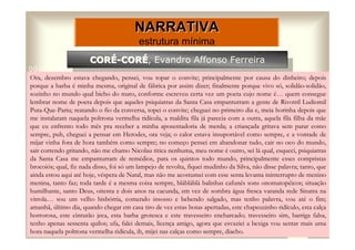 A narrativa