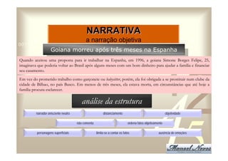 A narrativa