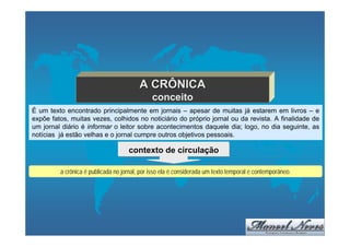 A crônica