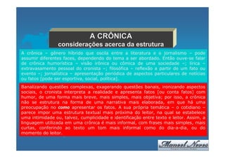 A crônica
