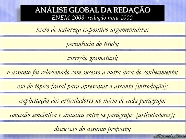 Redação do enem precisa de titulo