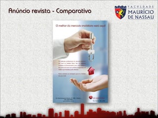 Anúncio revista - Comparativo

 