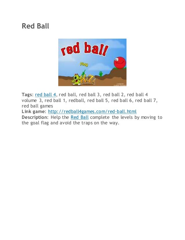 Red ball