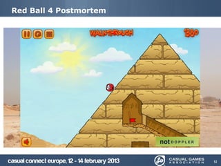 Red Ball 4 Postmortem




                        12
 