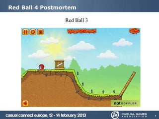 Red Ball 4 Postmortem

                 Red Ball 3




                              7
 
