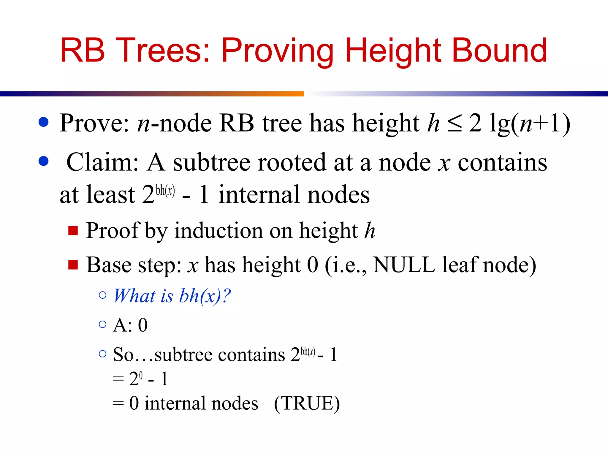 Red black tree | PPT