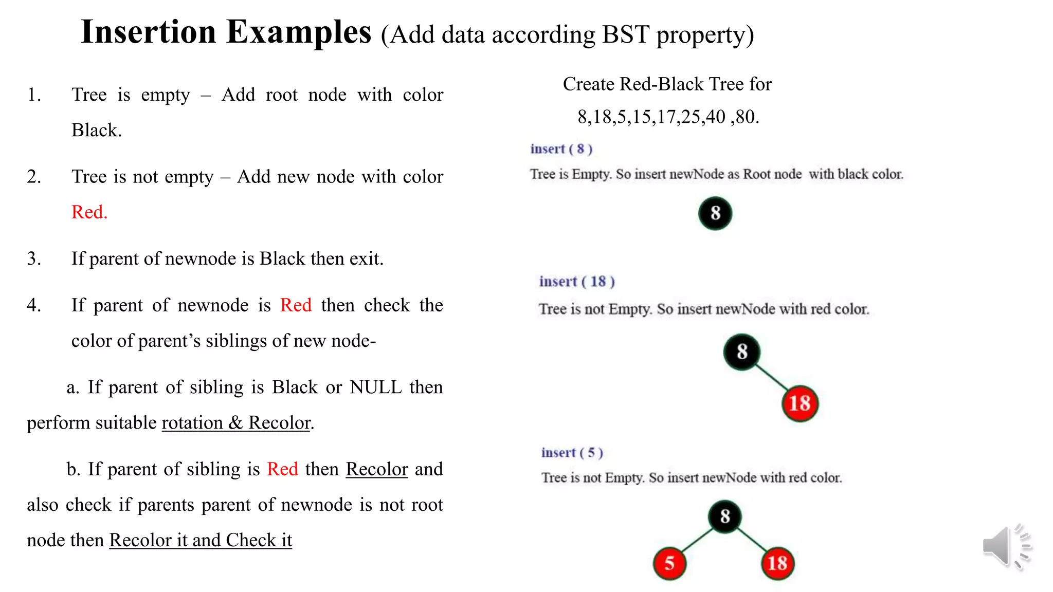 Red black tree in data structure | PPTX