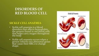 Irregular Rbc Red Blood Cell | PPTX