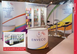 ISOframe®
Wave
From render to reality, our finished stands
really do look like the concept drawing.
11
 