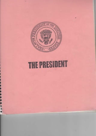 PRESIDENTIAL RED BOOK !!