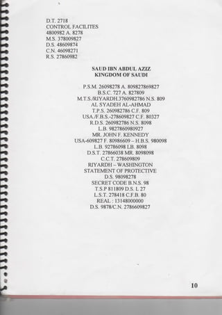 PRESIDENTIAL RED BOOK !!