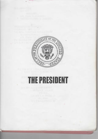 PRESIDENTIAL RED BOOK !!