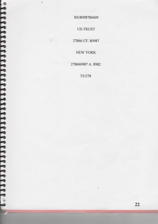 PRESIDENTIAL RED BOOK !!