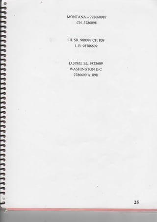 PRESIDENTIAL RED BOOK !!