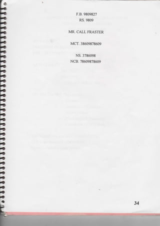 PRESIDENTIAL RED BOOK !!