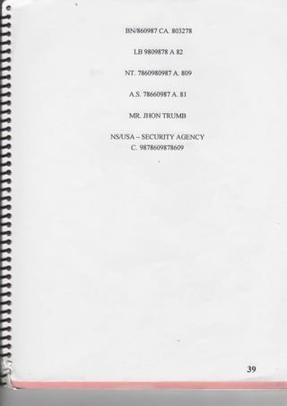 PRESIDENTIAL RED BOOK !!