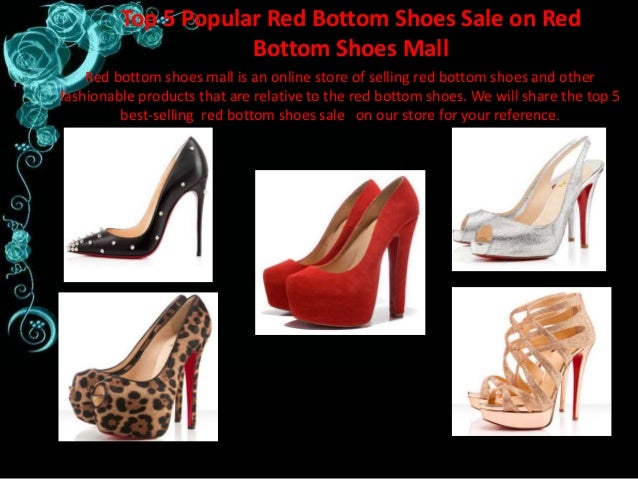 Red bottom store Clearance