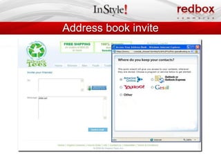 Address book invite
 