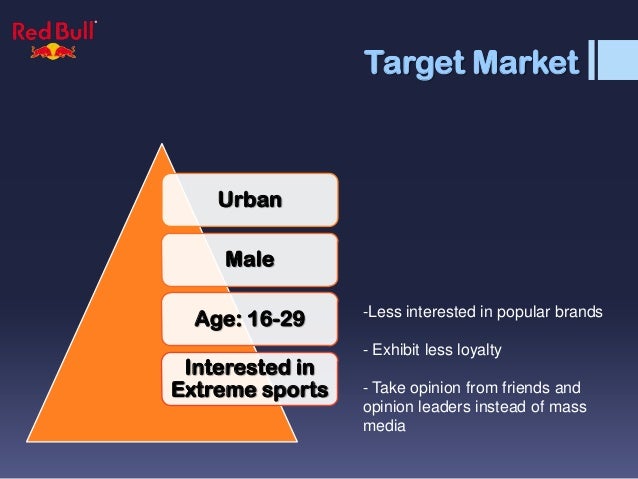 red bull segmentation targeting positioning Red bull | the target so it would be not very useful to restrict the target market to the geographic areas as well as the psychographic segmentation for the. red bull segmentation targeting positioning Red bull | the target so it would be not very useful to restrict the target market to the geographic areas as well as the psychographic segmentation for the.