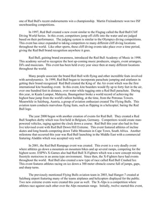 Red Bull Getting Wings