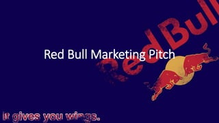 Red Bull Marketing Pitch
 