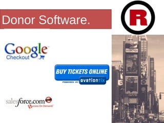 Donor Software. 