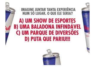 Red Bull World - Design Sensorial