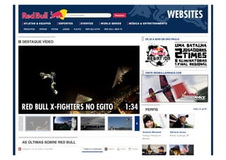 Red Bull World - Design Sensorial