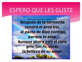 ESPERO QUE LES GUSTE
 